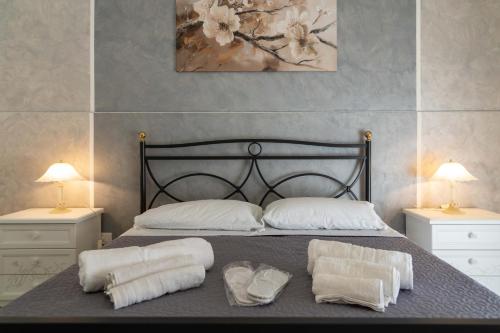 Letto o letti in una camera di Principe Umberto Luxury House