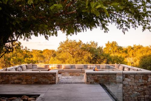 Μπαλκόνι ή βεράντα στο Kapama River Lodge