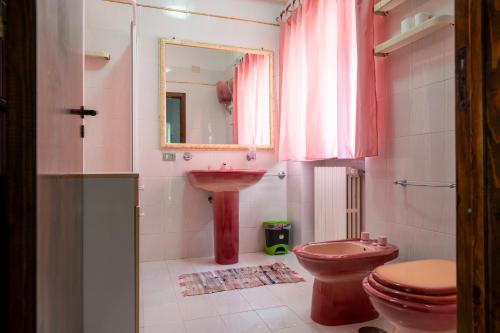 Ένα μπάνιο στο Villa Gianfreda