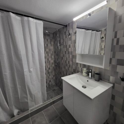 Ένα μπάνιο στο Comfort apartment