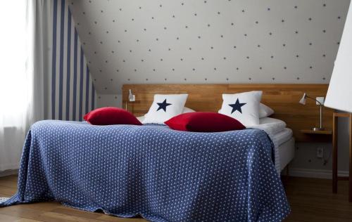 Postel nebo postele na pokoji v ubytování Hotell von Boij