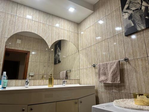 Koupelna v ubytování Apartament 2 camere