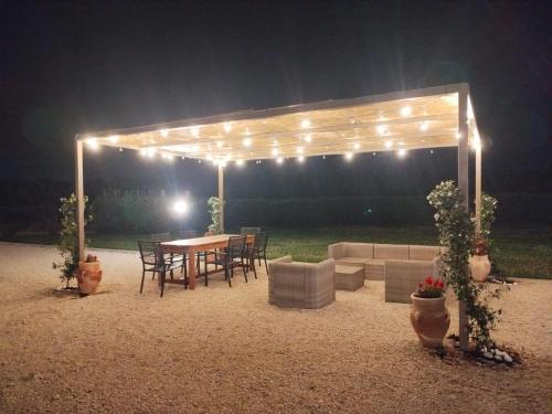 Patio nebo venkovní prostory v ubytování Agriturismo Cavalieri