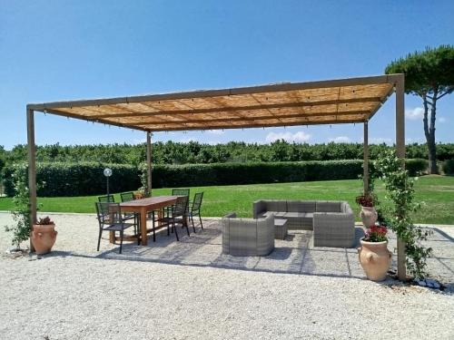 Zahrada ubytování Agriturismo Cavalieri