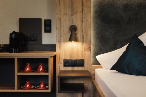 Posteľ alebo postele v izbe v ubytovaní Hotel Kohlerhof