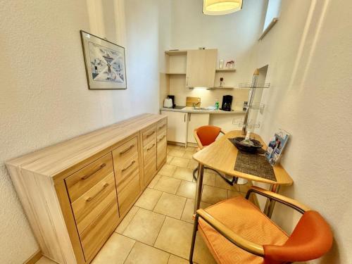 Kuchyň nebo kuchyňský kout v ubytování Haus Stromblick, Zimmer am Strom