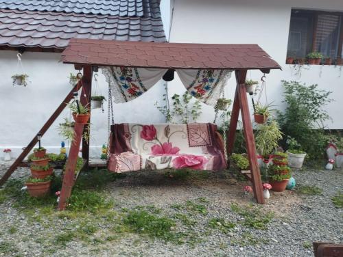 Zahrada ubytování Cabana Dănuțza