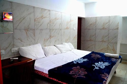 Ένα ή περισσότερα κρεβάτια σε δωμάτιο στο Eco Residency 4S