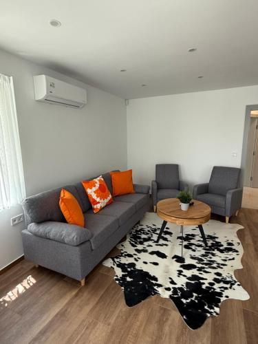 Area soggiorno di Gorna Banya luxury apartments