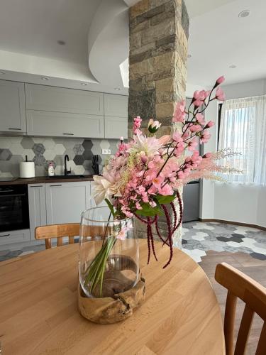 Cucina o angolo cottura di Gorna Banya luxury apartments