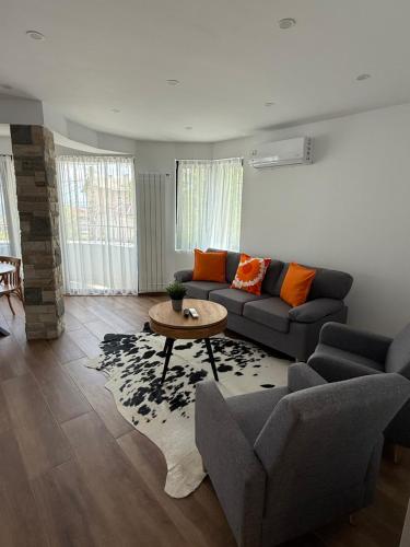 Area soggiorno di Gorna Banya luxury apartments