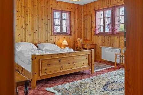 Posezení v ubytování Sauna, nature & parking privé - Vercorin, 10 pers