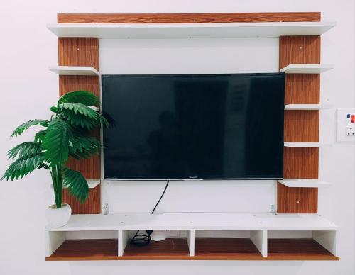 TV/trung tâm giải trí tại Anand Nivas Homestay