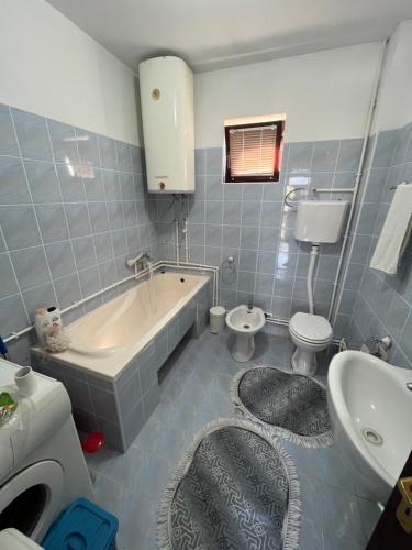 Koupelna v ubytování Domacinstvo Markovic