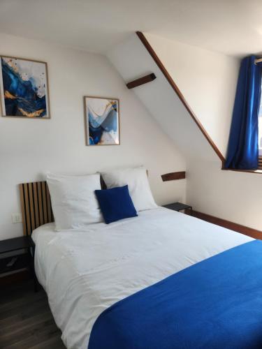 chambre bleue