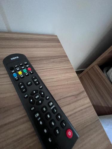 a remote control sitting on top of a table at Casa Vacanza Cupello in Cupello
