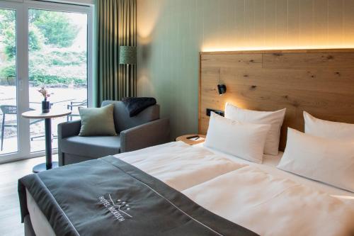 Hotel Nickischにあるベッド