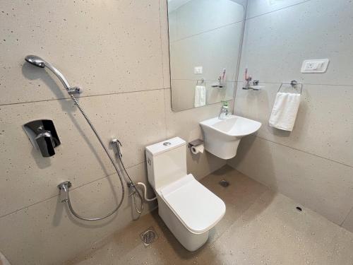 Koupelna v ubytování Axon Business Hotel Kondapur HITEC City Hyderabad