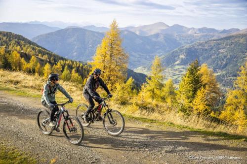 Jazda na bicykli v okolí ubytovania Pension Julia
