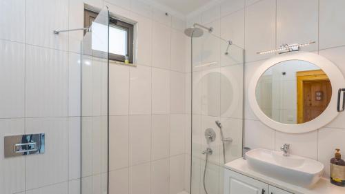 Koupelna v ubytování Eco Villa Tamarra