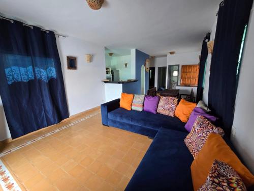 Ruang duduk di blue lagoon apartment 4