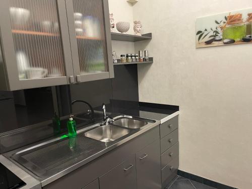 Kuchyň nebo kuchyňský kout v ubytování Casa Melarosa