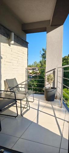 Μπαλκόνι ή βεράντα στο Apartamenty Marciniak