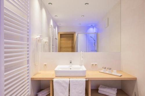 Koupelna v ubytování Hotel Anewandter
