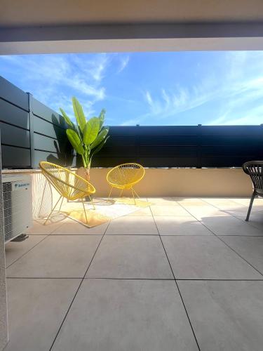 Agosta Porticcio - Plage à 200m - T2 SUN entre mer & maquis - Barbecue- rés Fiore di maghja - PARKING - Wifi - 4 Pers