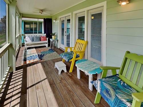 Posezení v ubytování Gulf Coast Getaway