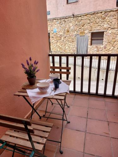 Balkoni atau teres di El Rincon de Camarena