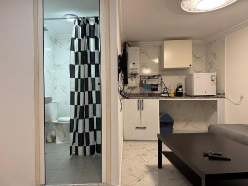 Koupelna v ubytování Appartements dior al hoceima