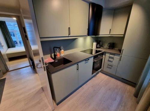 Køkken eller tekøkken på Central Apartment for 4