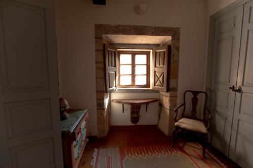 Ένα ή περισσότερα κρεβάτια σε δωμάτιο στο Palacio de Hualle