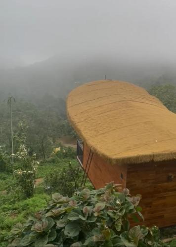KakkadampoyilにあるJalsa Bali, Kakkadampoyil, Calicutの藁屋根の小屋