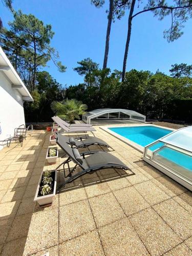 Résidence 03283-lacanau Ocean - Maison de vacances pour 6 personnes avec piscine à Lacanau Océan MAE-0953