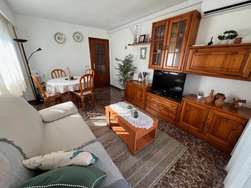 Apartment on Paseo Rosa dels Vents with AC