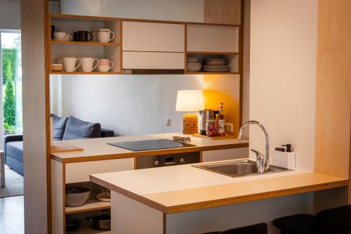 Una cocina o cocineta en Stay in Sigulda #12