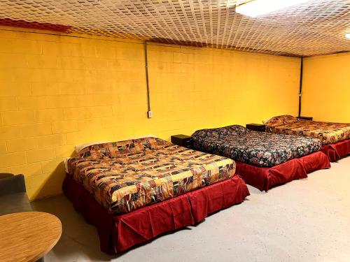 Postel nebo postele na pokoji v ubytování Tennessee Motel