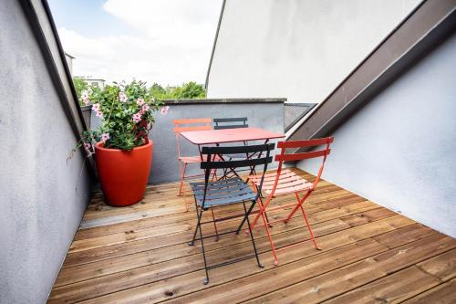 Appartement avec balcon à Strasbourg Robertsau
