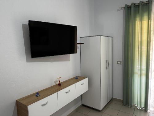 Zhiti seaside roomsにあるテレビまたはエンターテインメントセンター
