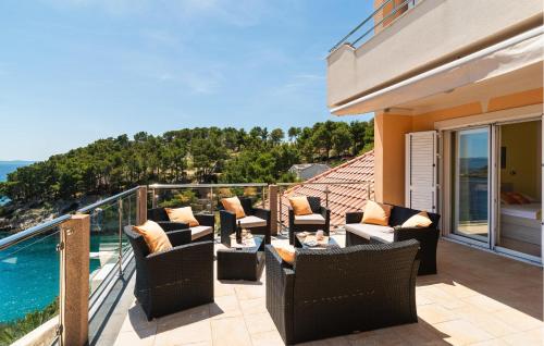 Landskap semula jadi dekat dengan apartmen