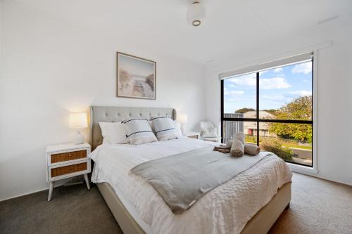 Katil atau katil-katil dalam bilik di Iconic Beach House on Bruce Inverloch