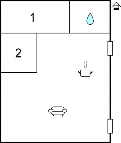 Κάτοψη του Chalet 101
