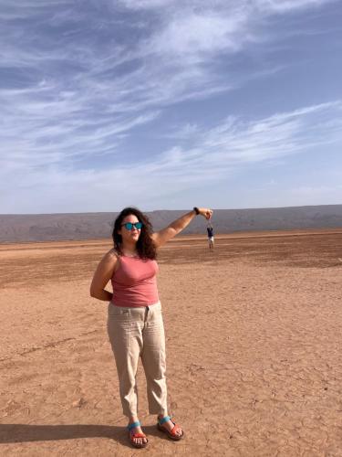 Clientes alojados en Erg Chigaga Luxury Camp