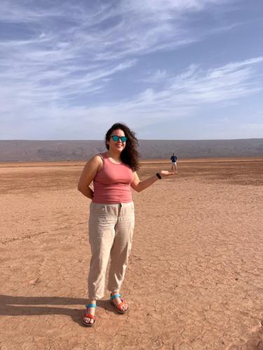 Clientes alojados en Erg Chigaga Luxury Camp