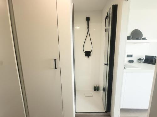 Koupelna v ubytování Glamping Soleda