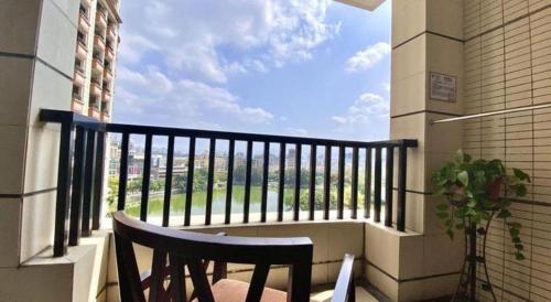 Μπαλκόνι ή βεράντα στο Taishan Bojue Hotel