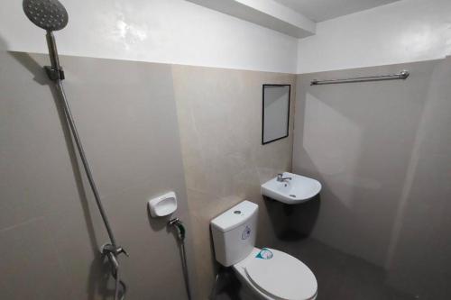 Koupelna v ubytování Benediktus Pilgerhaus Inn Vigan
