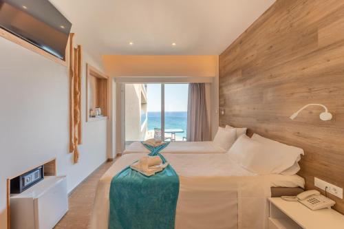Postel nebo postele na pokoji v ubytování Arte Hotel